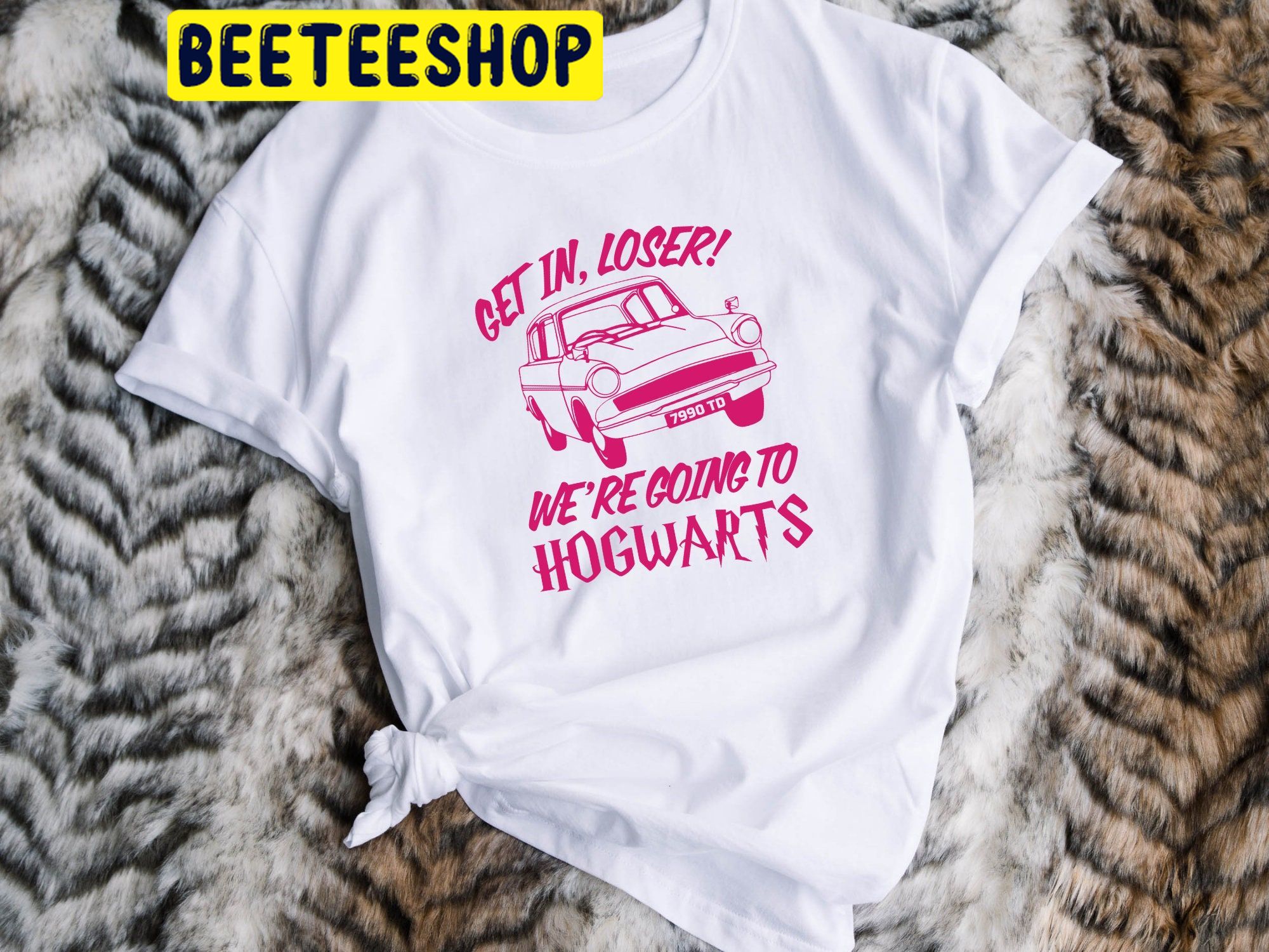 Get In Loser We’re Going To Wizard Flying Car HalloweenTrending Unisex Shirt