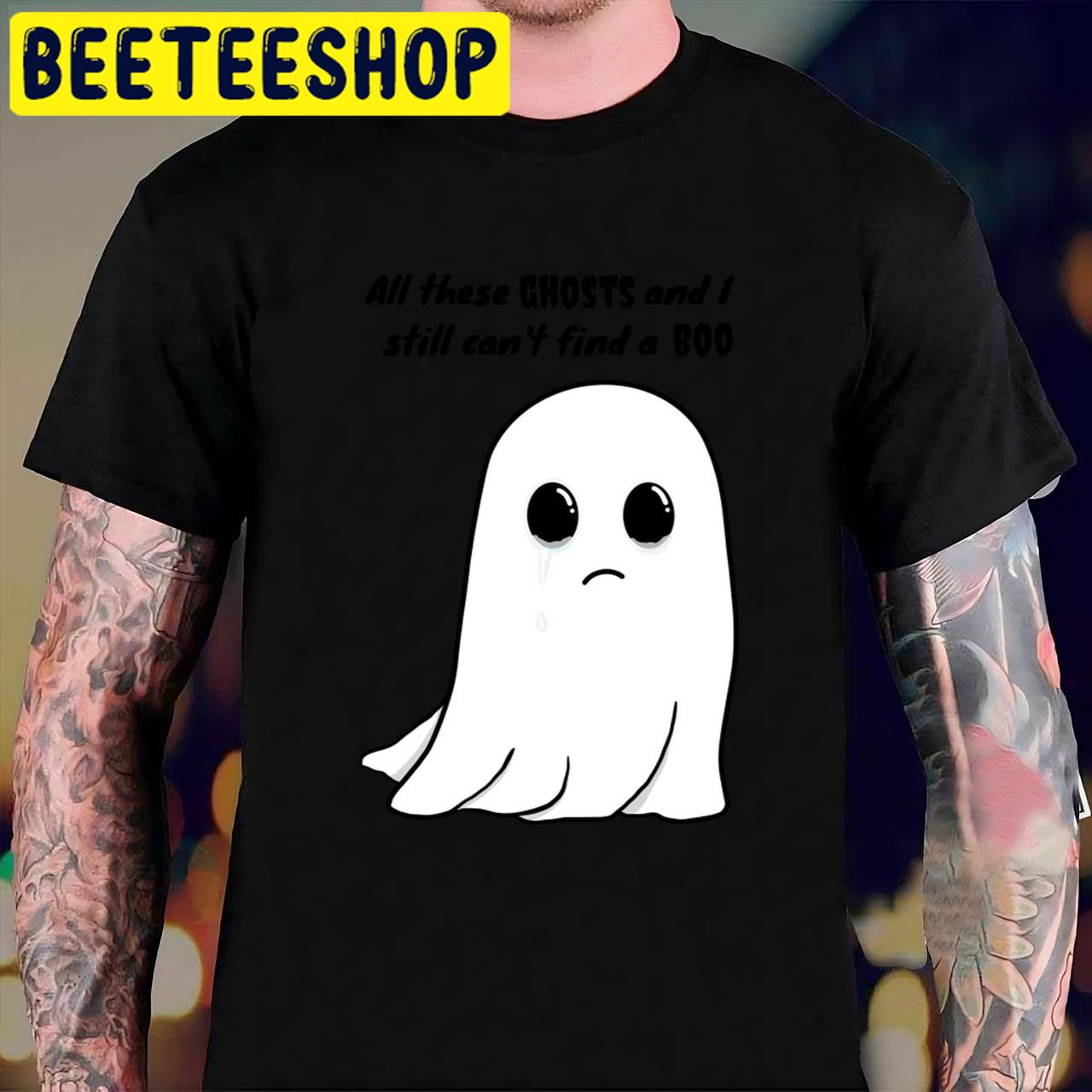 Ghost Dad Joke Single Dad Halloween Trending Unisex T-Shirt