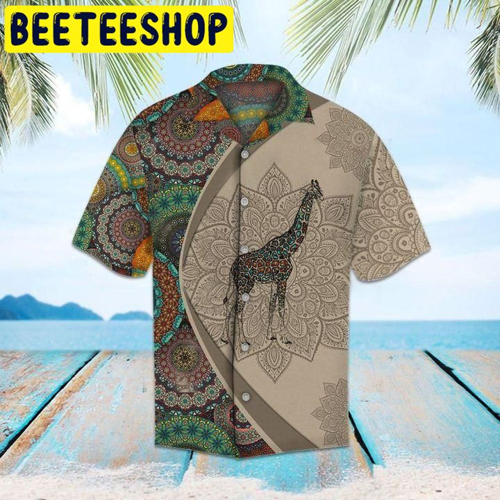 Giraffe Hawaiian Shirt 2359