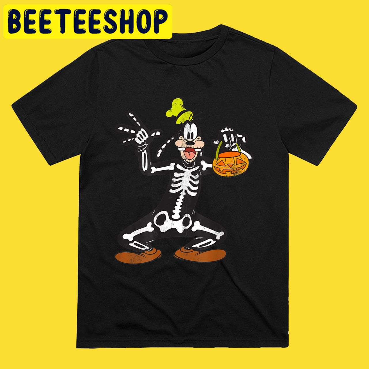 Goofy Funny Bones Halloween Trending Unisex T-Shirt