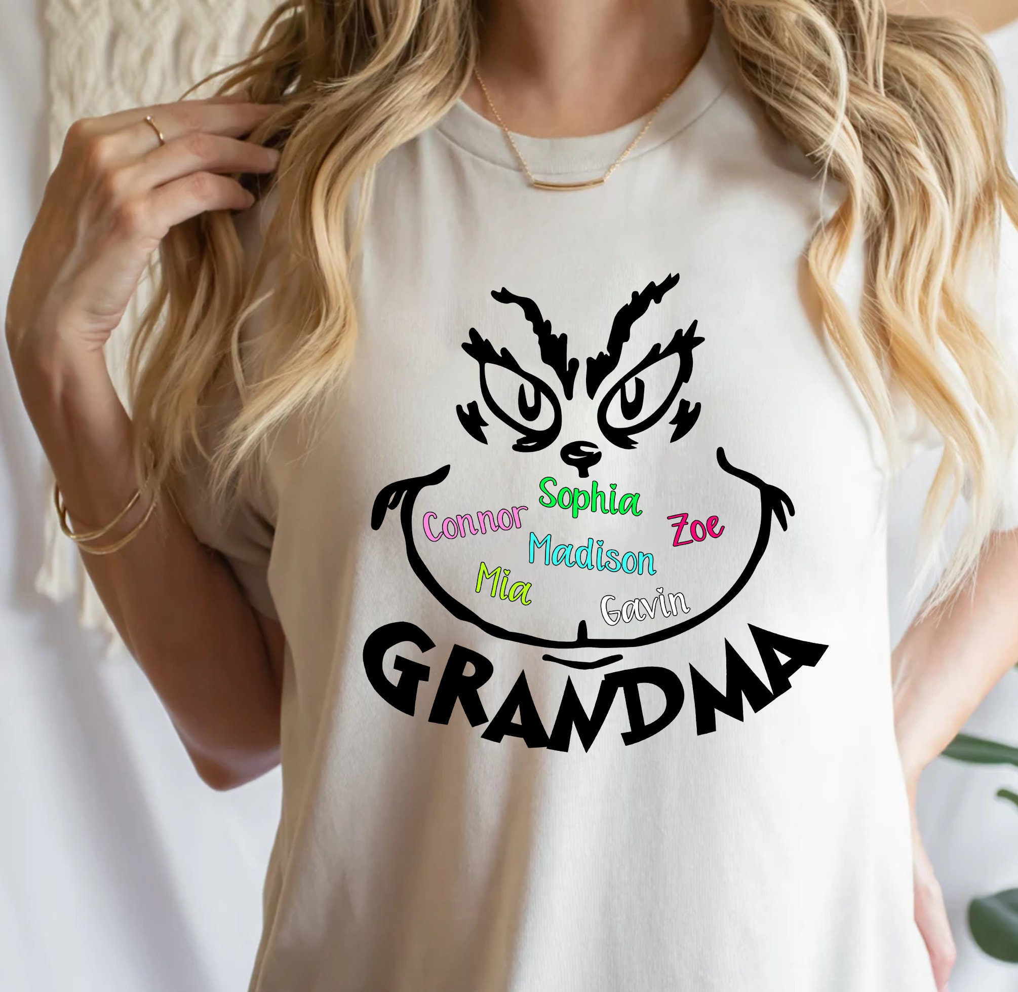 Grandma Grinch Christmas Shirt