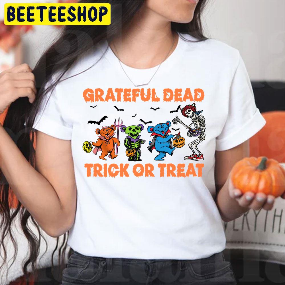 Grateful Dead Trick Or Treat Halloween Trending Unisex T-Shirt