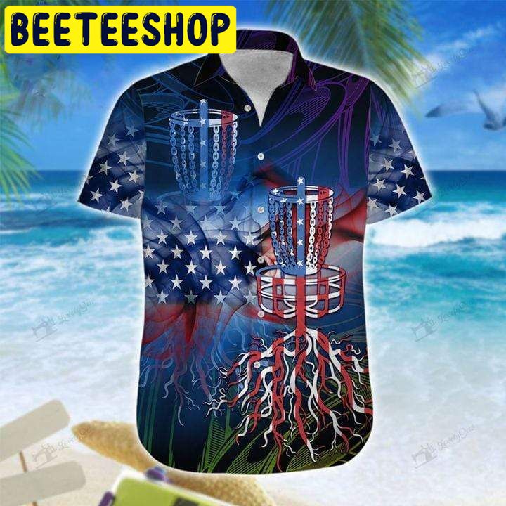 Great Dics Golf American Hawaiian Shirt