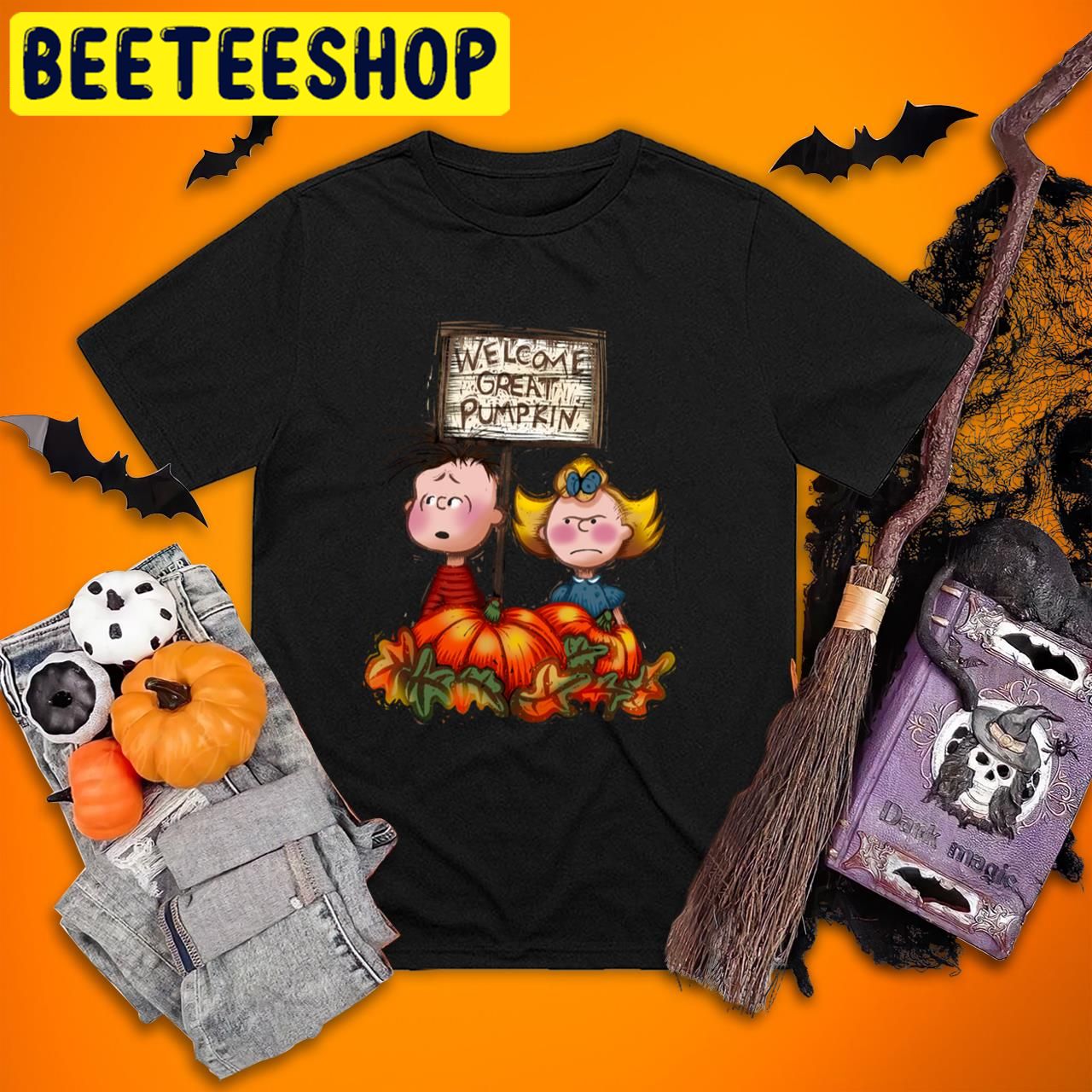 Great Pumpkin Charlie Brown Halloween Trending Unisex T-Shirt