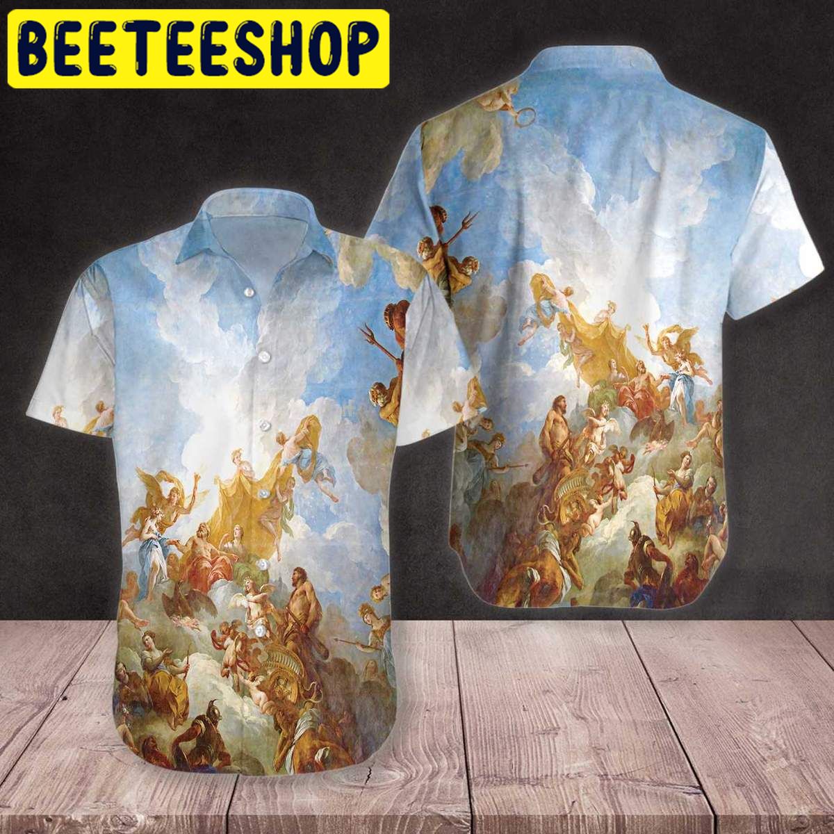 Greek Gods On Mount Olympus Hawaiian Shirt