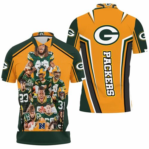 Green Bay Packers 2021 Super Bowl Nfc North Champions Division 3D All Over Print Polo Shirt