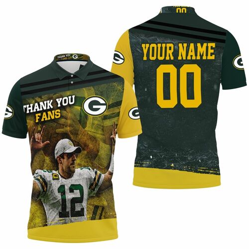 Green Bay Packers Nfc Noth Champions Thank You Fans The Pack Is Bad Personalized 3D All Over Print Polo Shirt