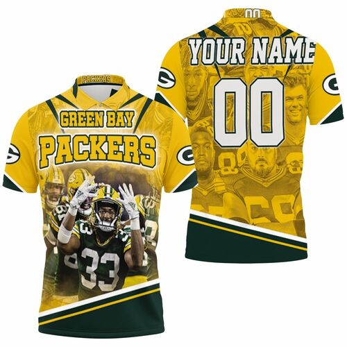 Green Bay Packers Winners Legends Nfl Champions Nfc North Winner Personalized 3D All Over Print Polo Shirt