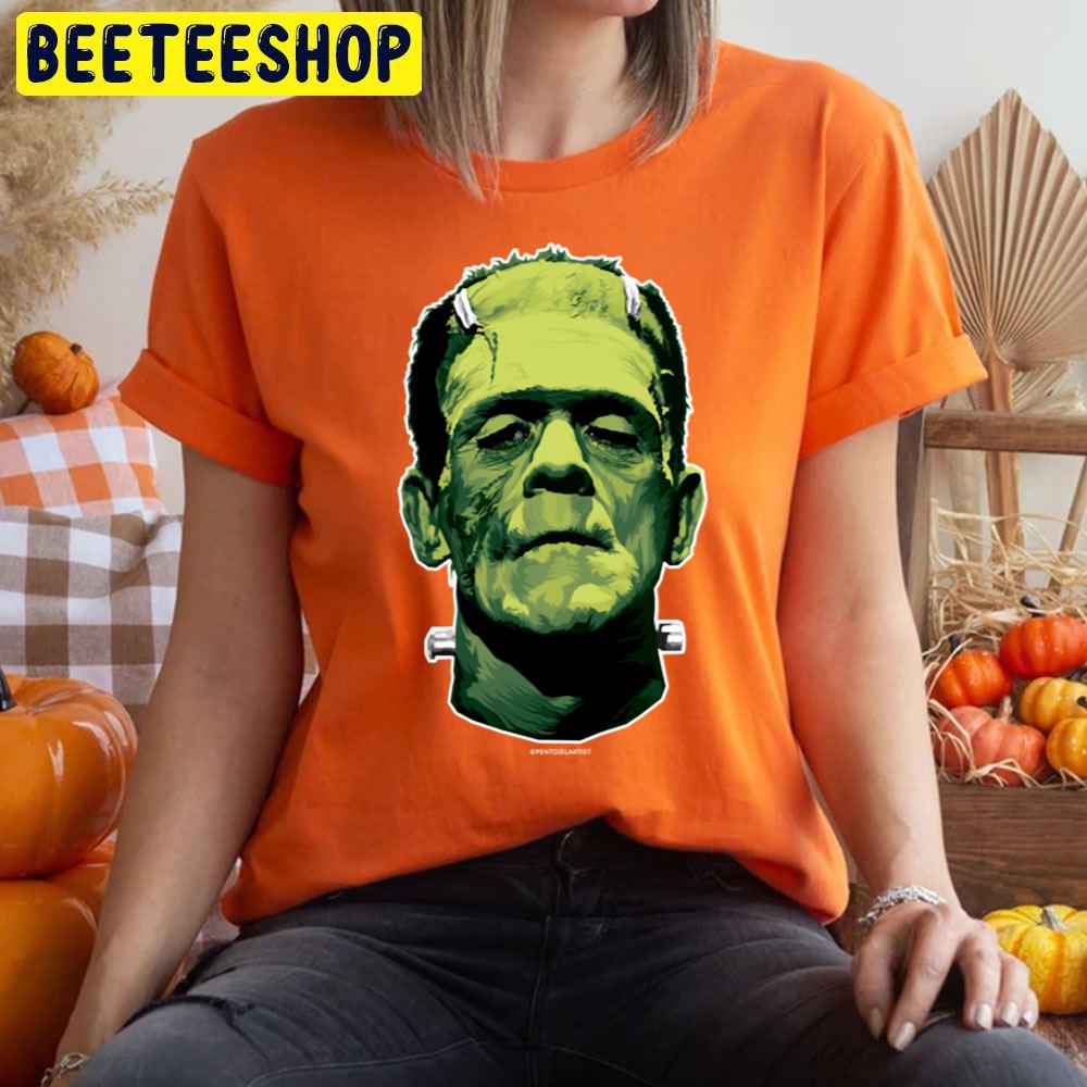 Green Frankenstein The Monster Halloween Trending Unisex T-Shirt