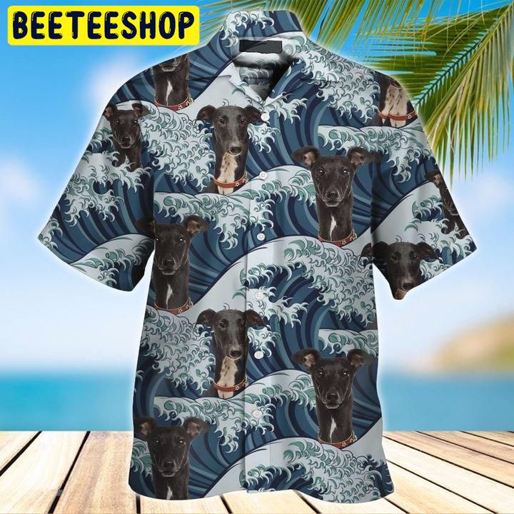 Greyhound 3D All Over Printed Trending Hawaiian Shirt