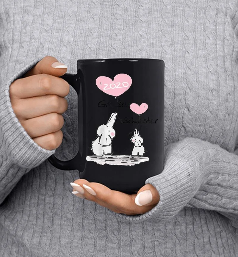 Groe Schwester 2020 Se Elefanten Geschenk Idee Geschwiste Mug