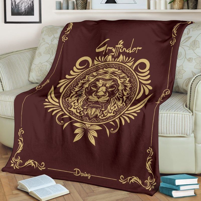 Gryffindor Best Seller Fleece Blanket Throw Blanket