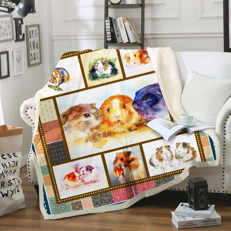 Guinea Pig 1 Comfy Sofa Throw Blanket