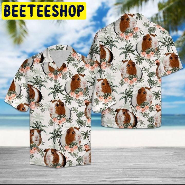 Guinea Pig Tropical Vintage Hawaiian Shirt