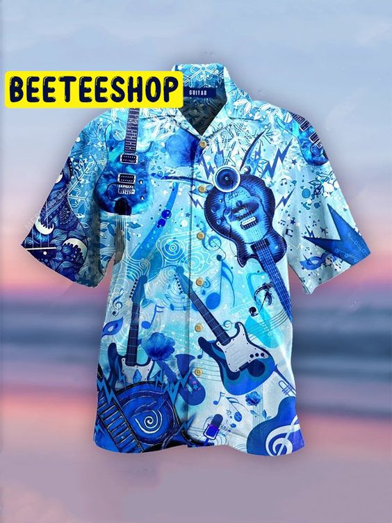 Guitar Hawaiian Shirt 6359