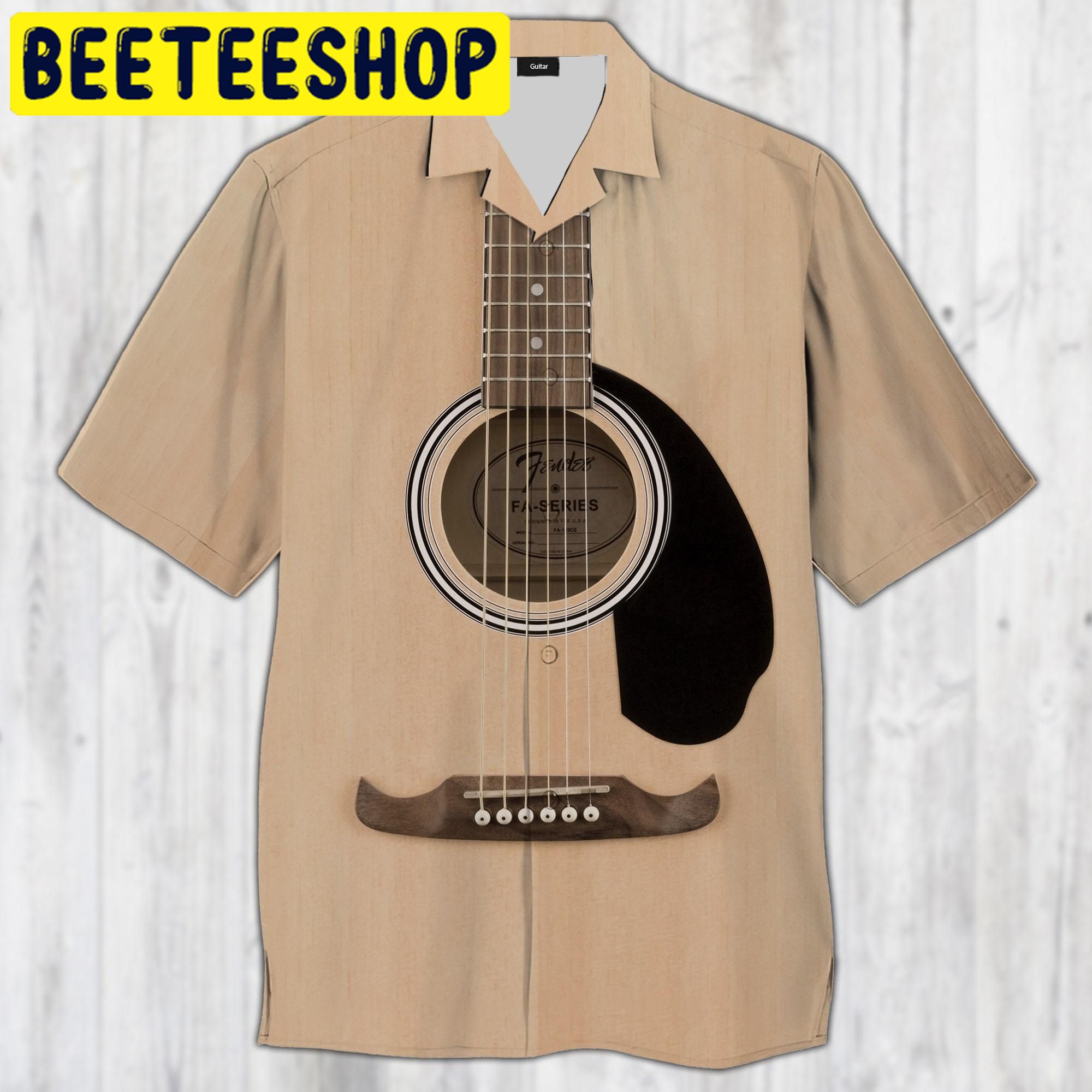 Guitar Sitka Spruce Everest Hawaiian Shirt