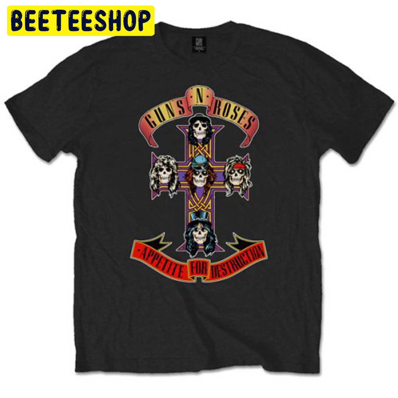 Guns N Roses Appetite For Destruction Rock Trending Unisex Shirt