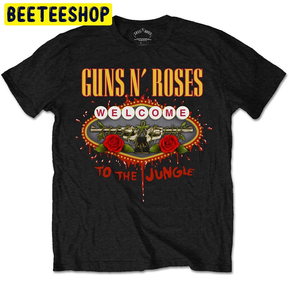 Guns N Roses Welcome To The Jungle Axl Rose Trending Unisex Shirt