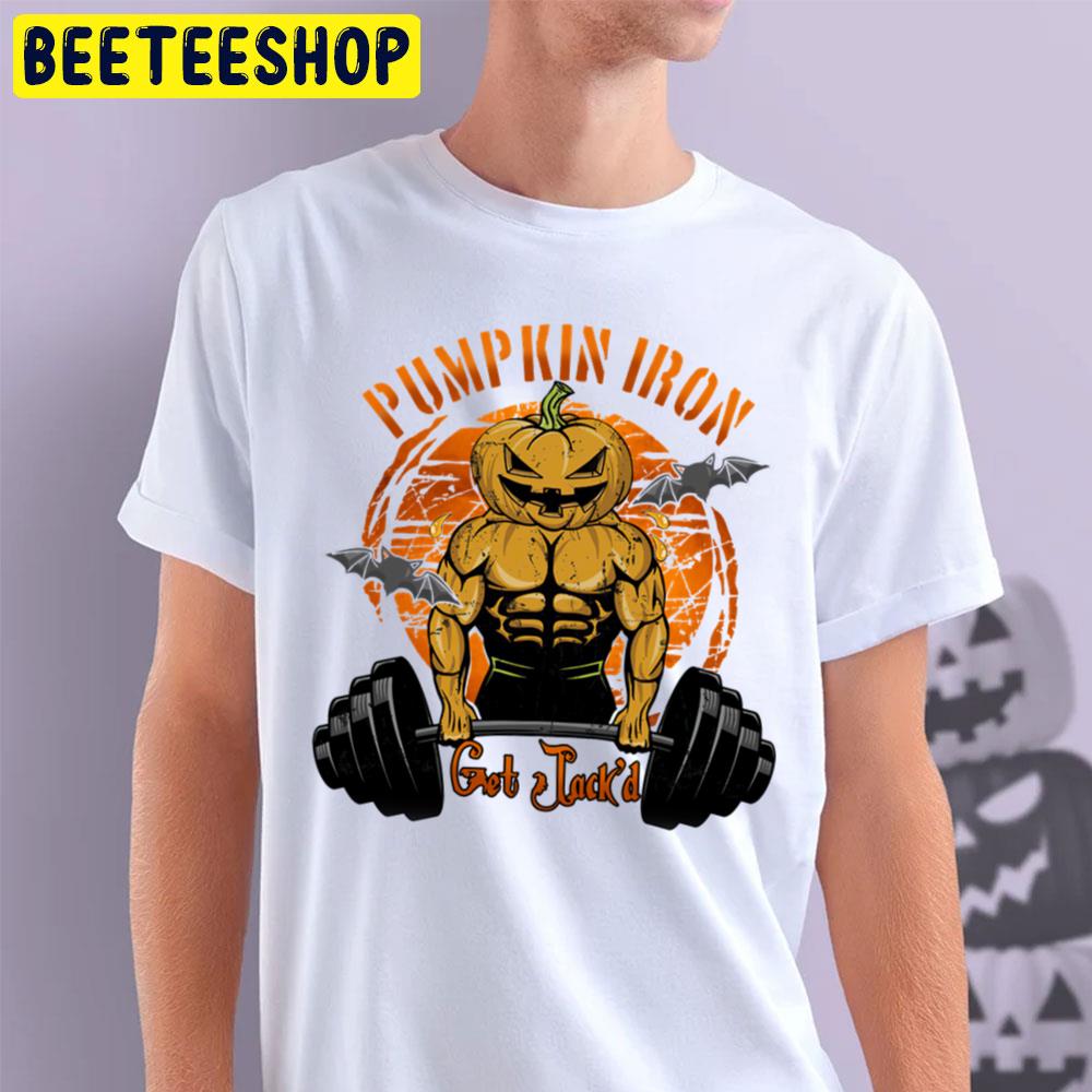 Gym Halloween Pumpkin Iron Get Jack’s Trending Unisex T-Shirt