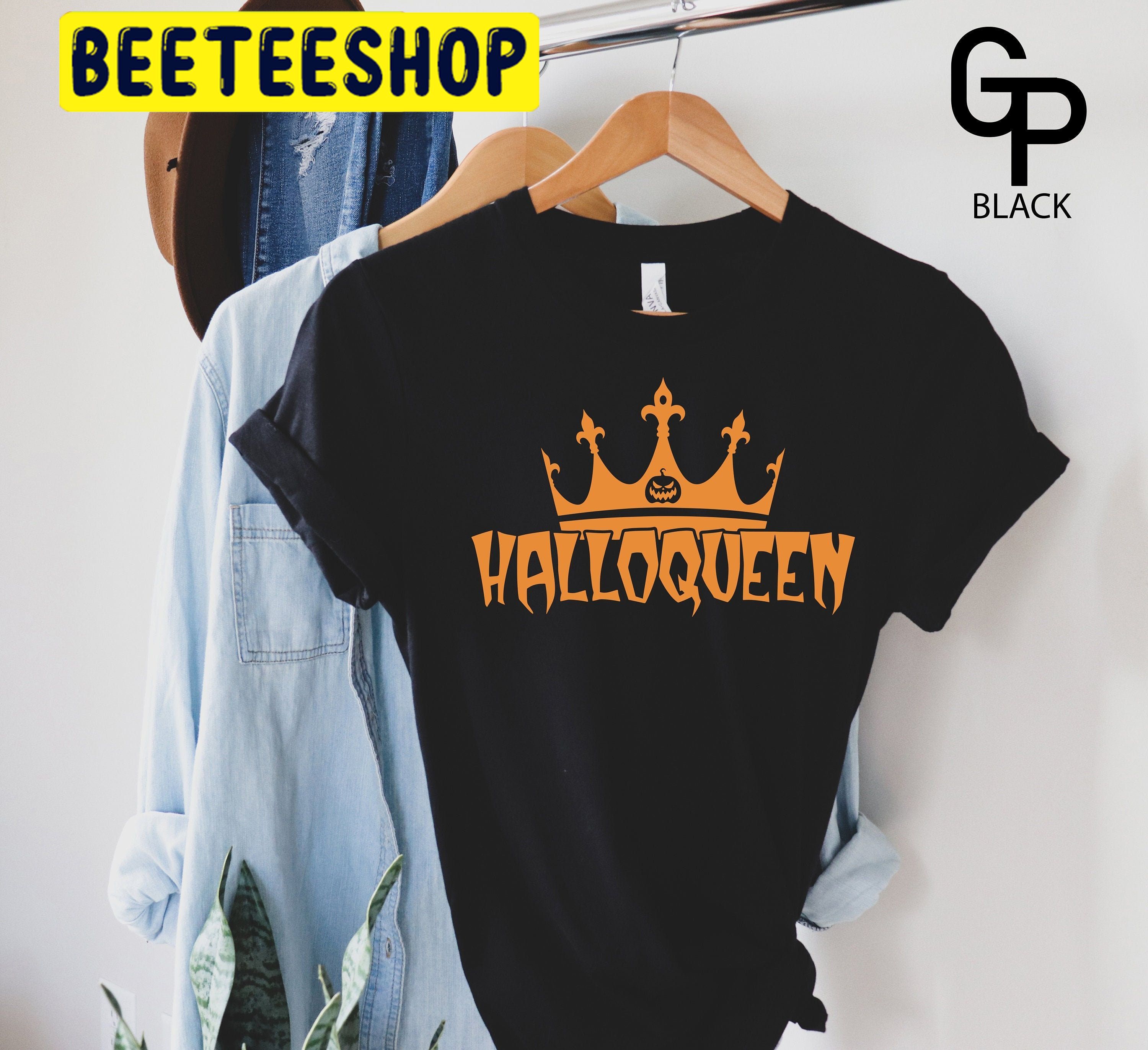 Halloqueen Crown HalloweenTrending Unisex Shirt