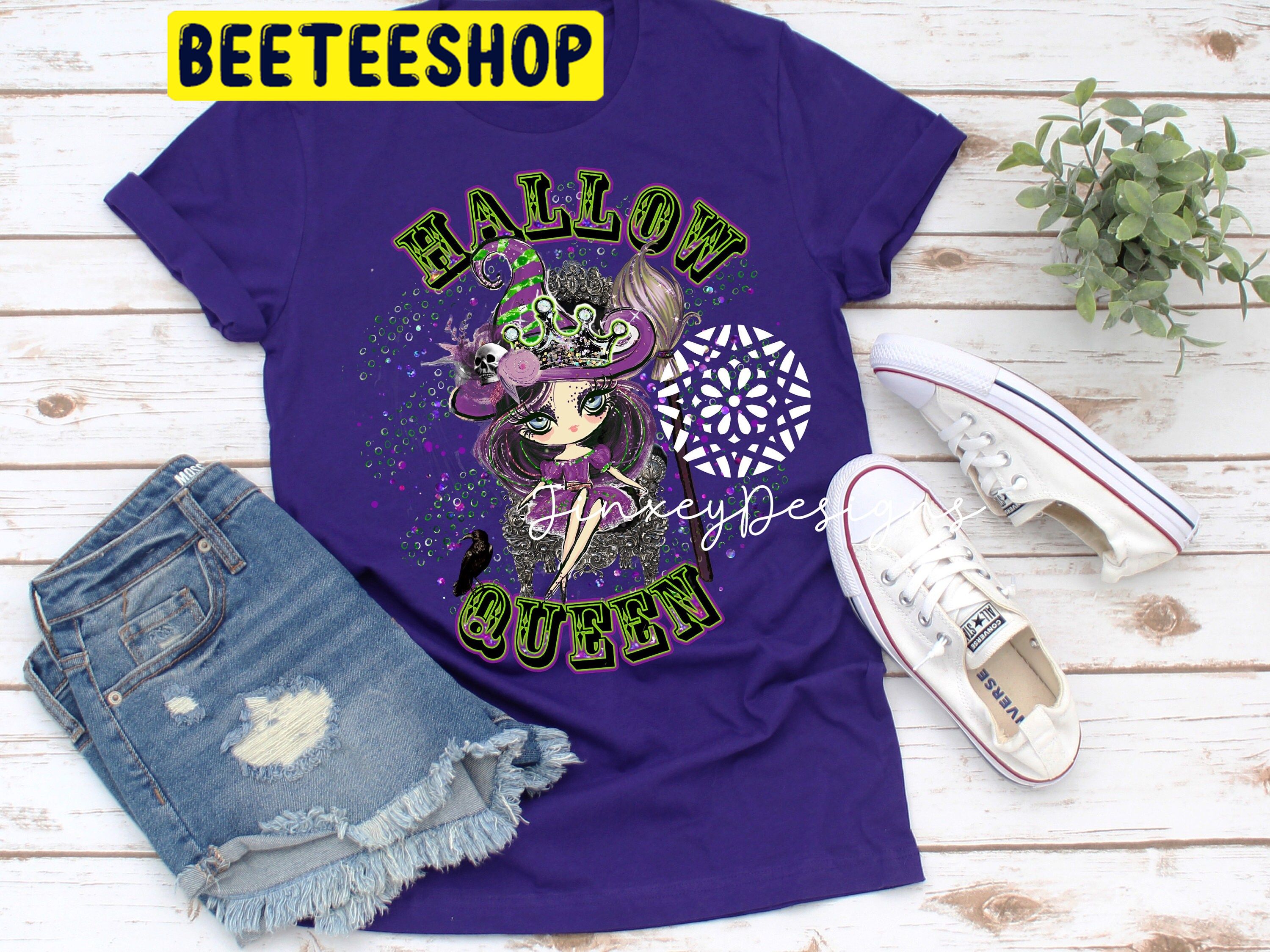 Hallow Queen Witch Trending Unisex Shirt