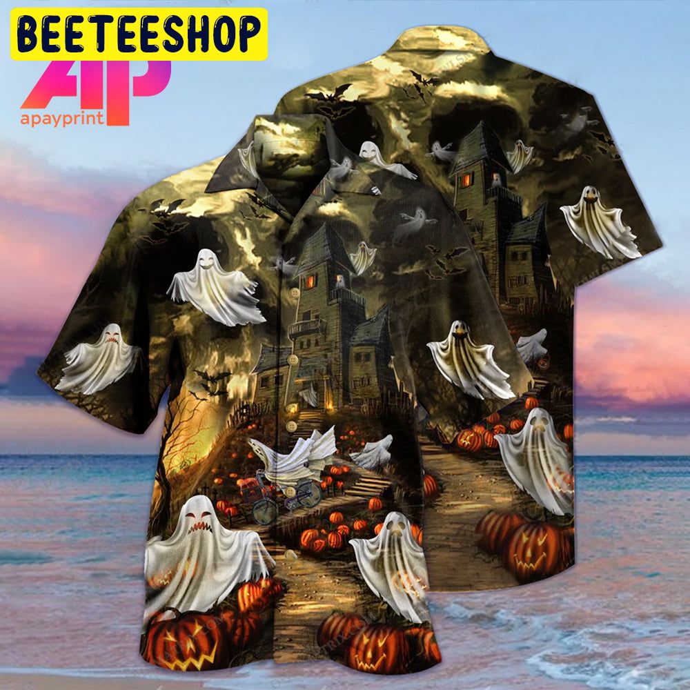 Halloween And Ghost Trending Hawaiian Shirt