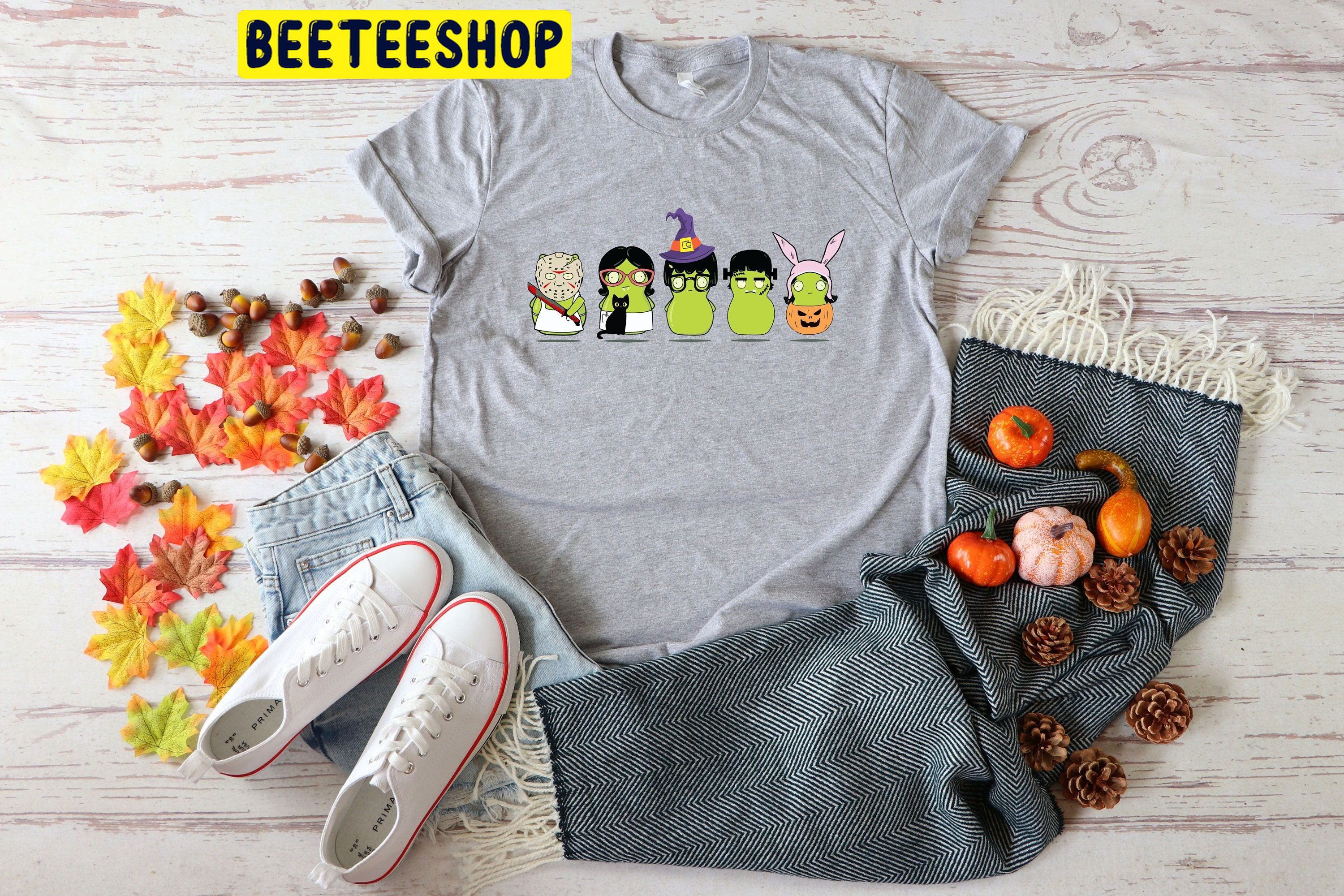 Halloween Bob’s Burgers Family The Belchers Family Trending Unisex Shirt