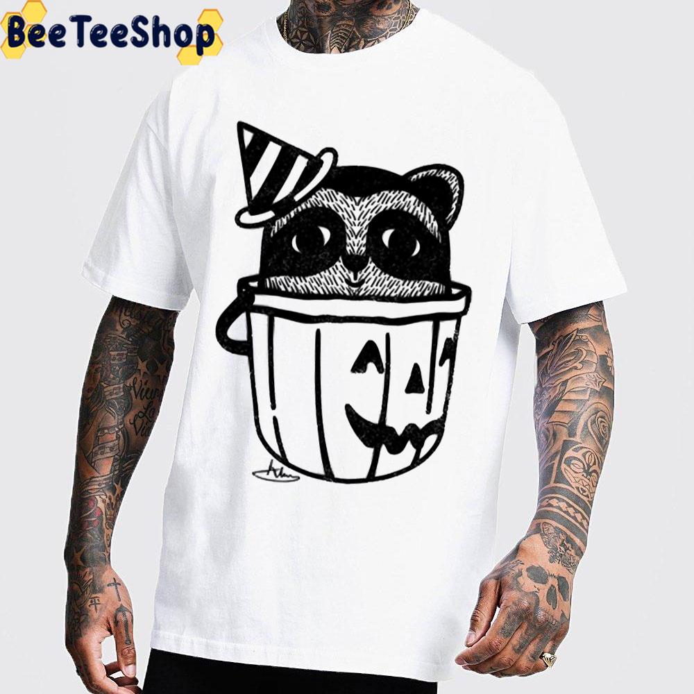 Halloween Cute Raccoon Trending Unisex T-Shirt