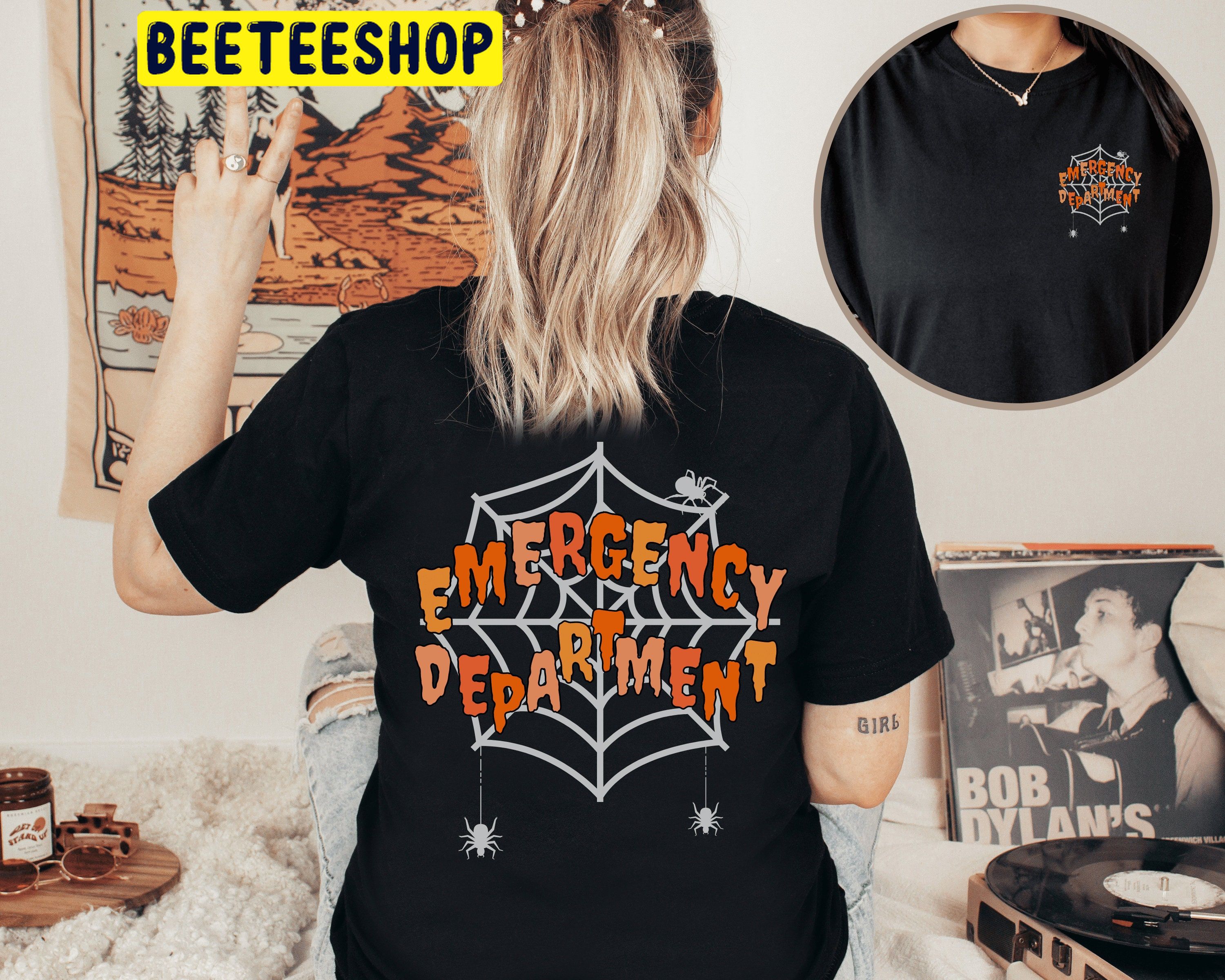 Halloween Er Temergency Department Trending Unisex Shirt