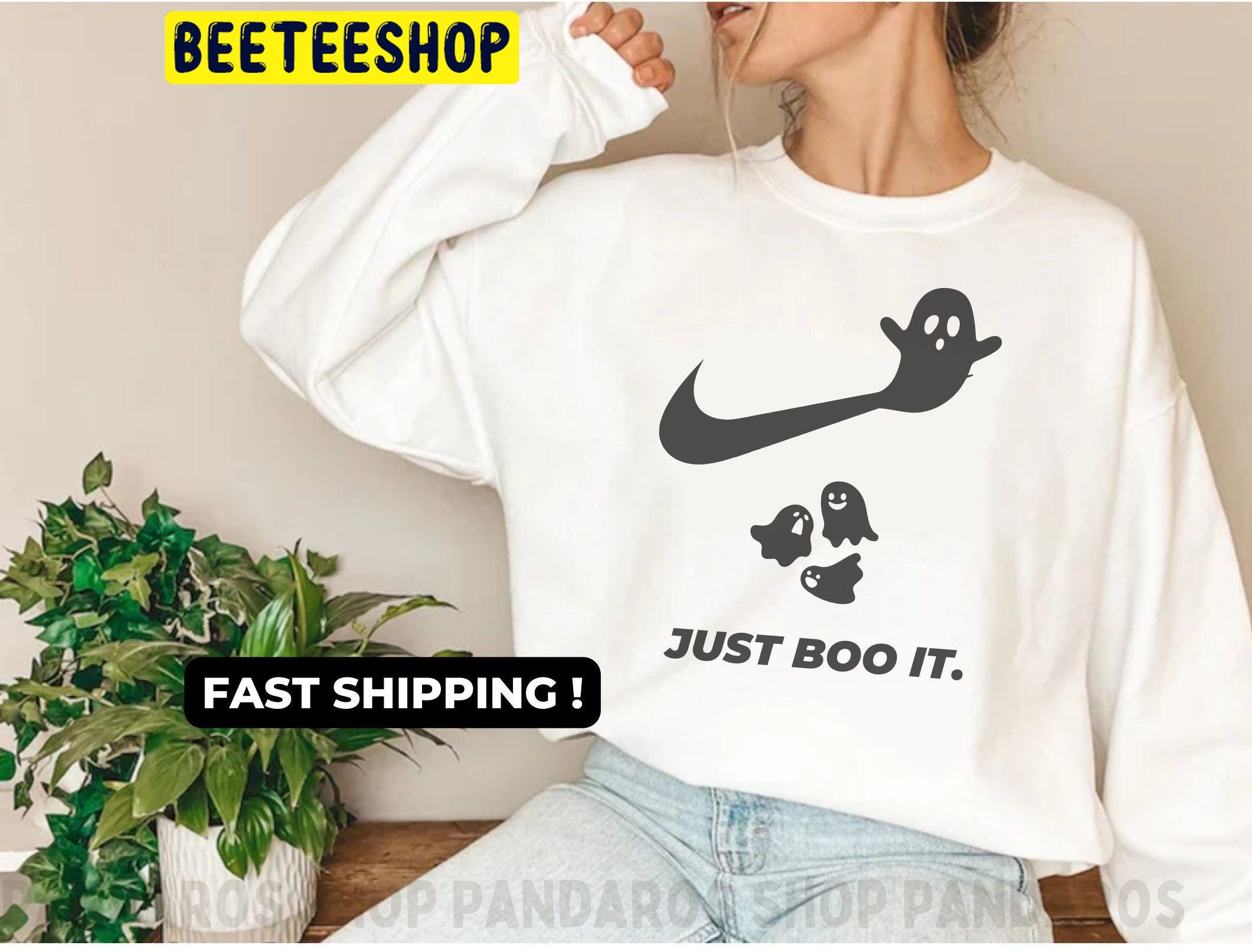 Halloween Ghost Just Boo It Trending Unisex Shirt