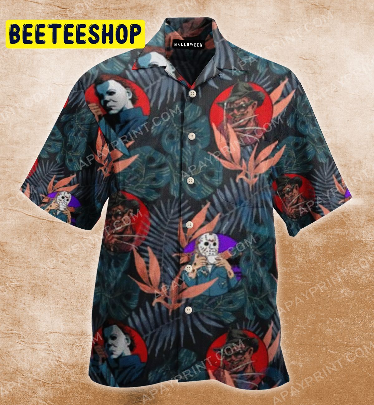 Halloween Horror Movie Killers Trending Hawaiian Shirt