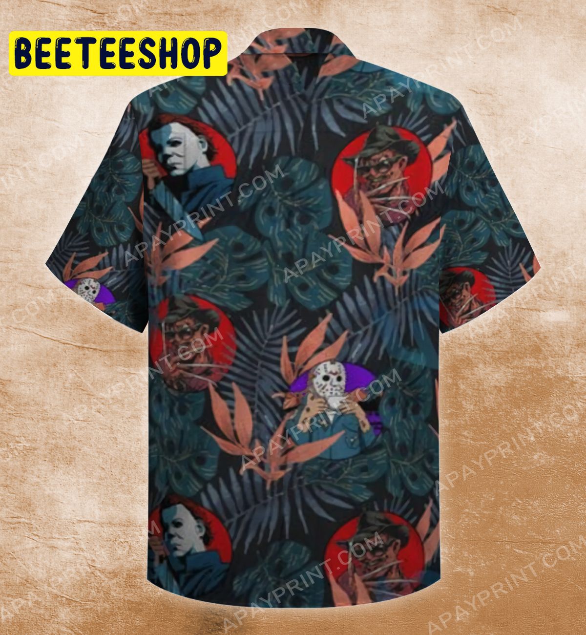 Halloween Horror Movie Killers Trending Hawaiian Shirt - Beeteeshop