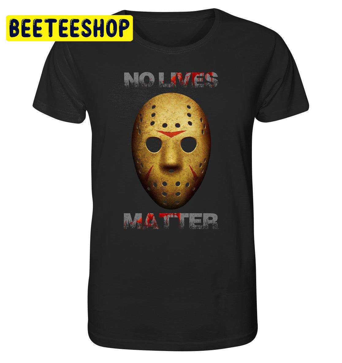 Halloween Jason No Lives Matter Mask Trending Unisex Shirt