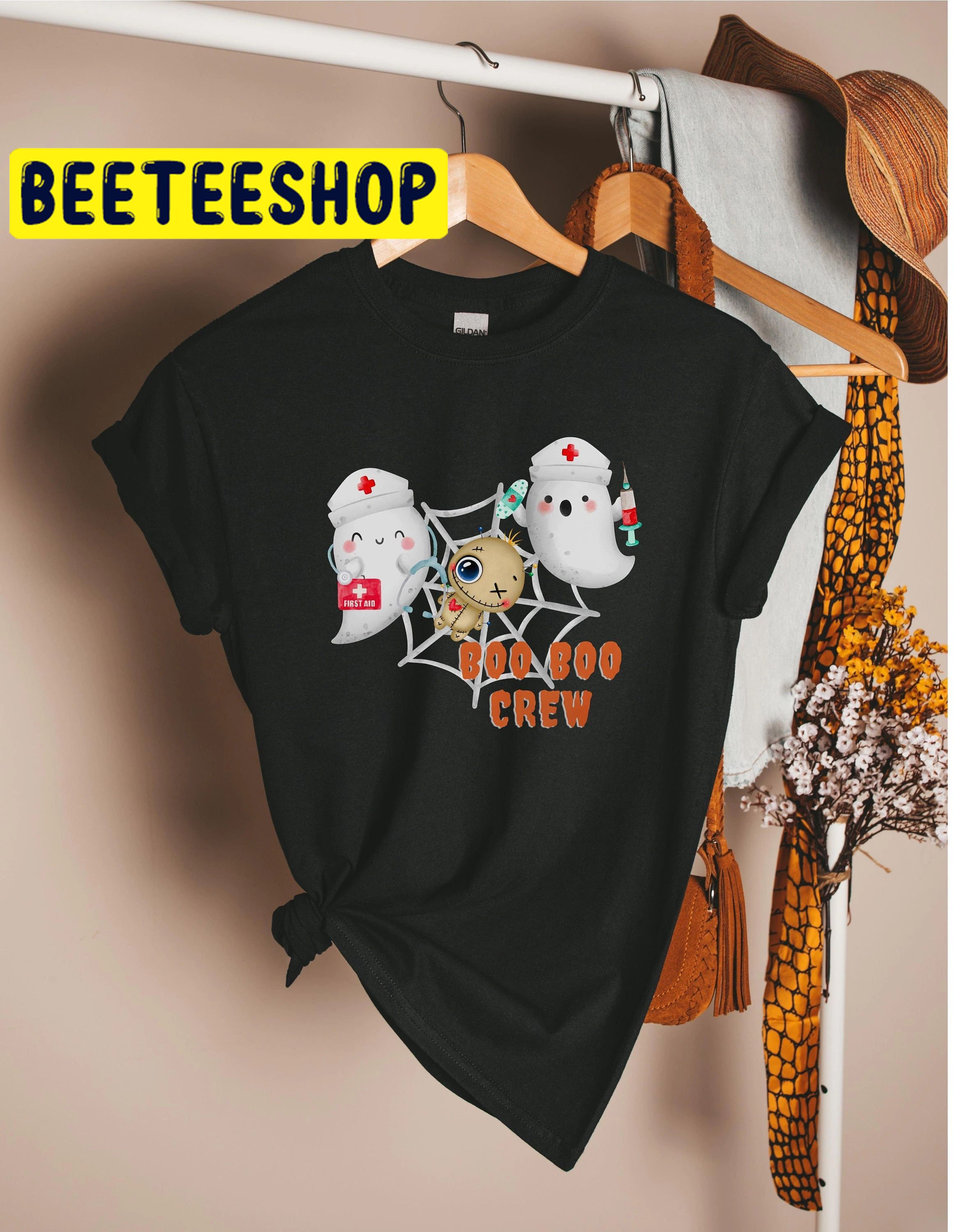 Halloween Nurse Boo Boo Crew Trending Unisex Shirt