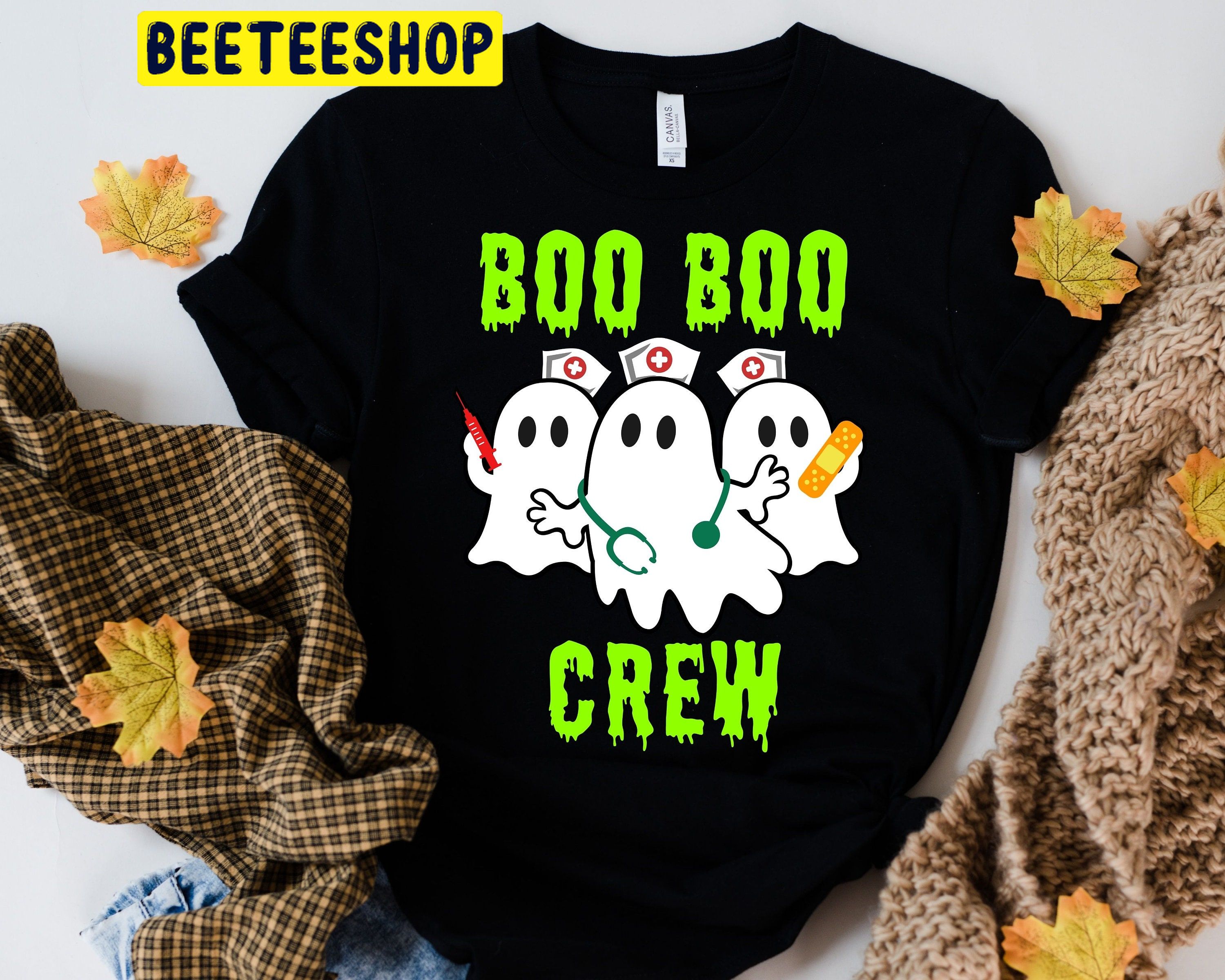 Halloween Nurse Boo Crew Trending Unisex Shirt