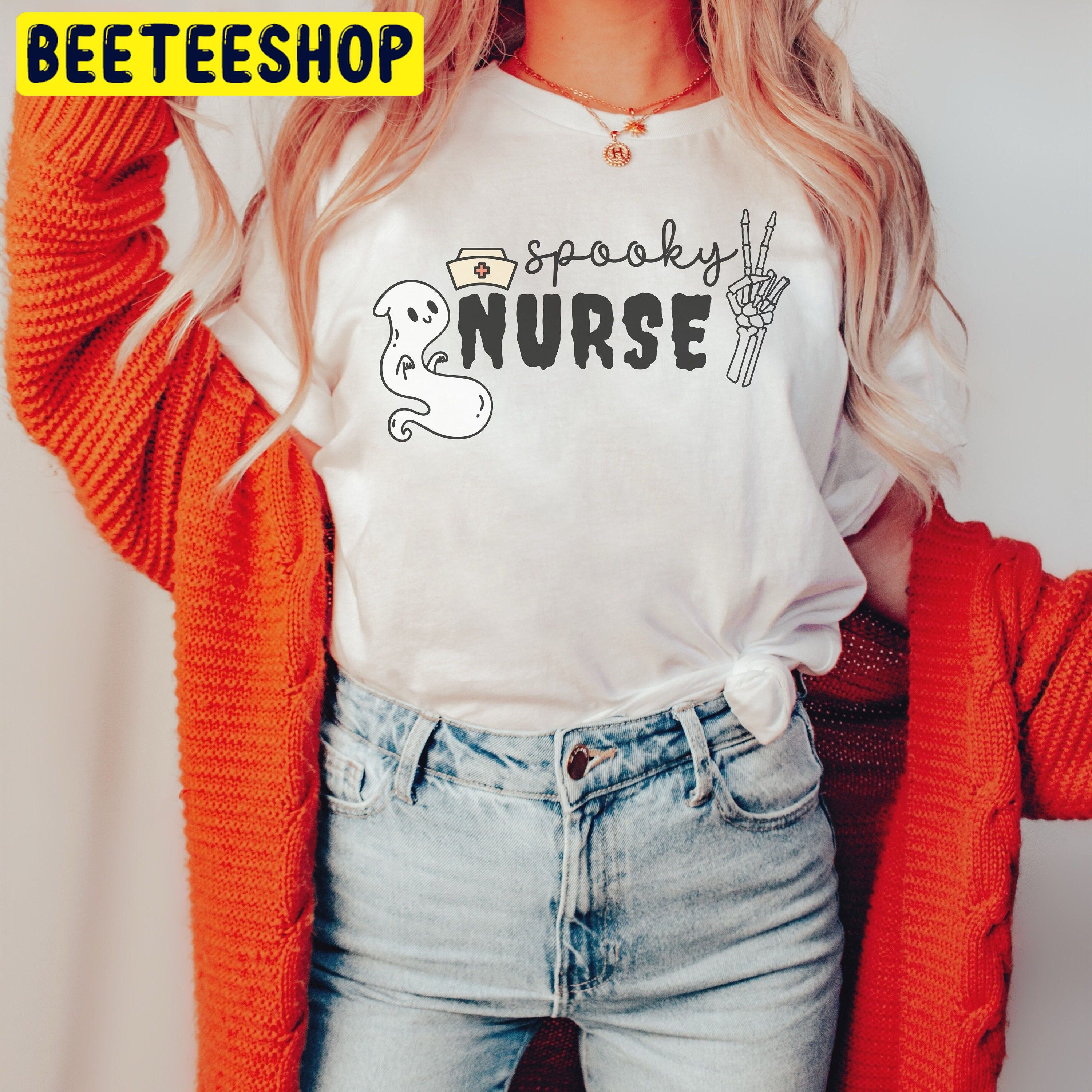 Halloween Nurse Spooky Trending Unisex Shirt