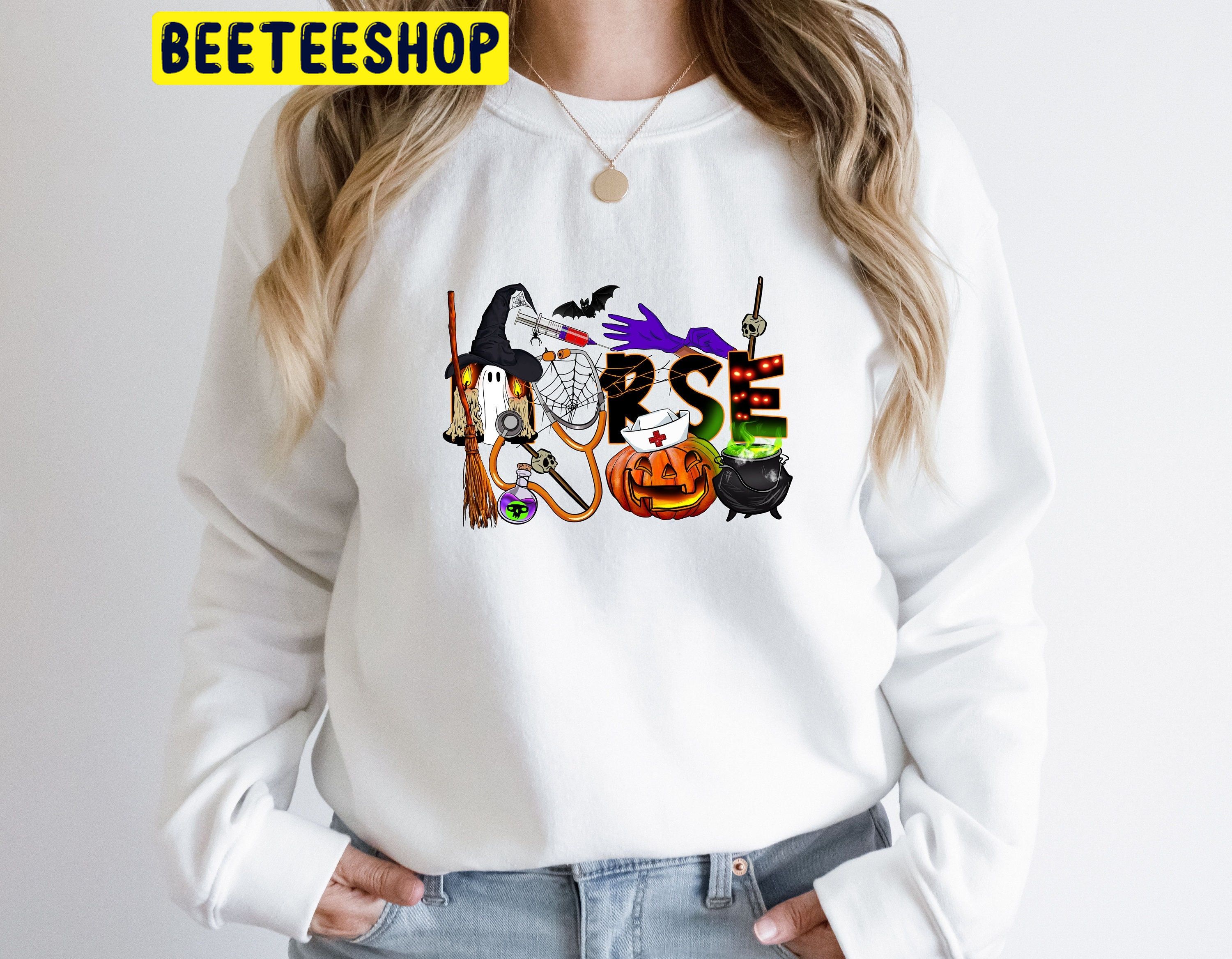 Halloween Nursing Nurse Fall Trending Unisex Shirt