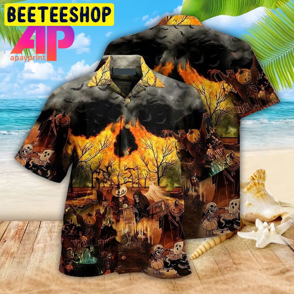 Halloween Party Trending Hawaiian Shirt