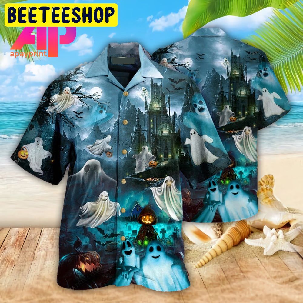 Halloween Say Boo And Scary Trending Hawaiian Shirt