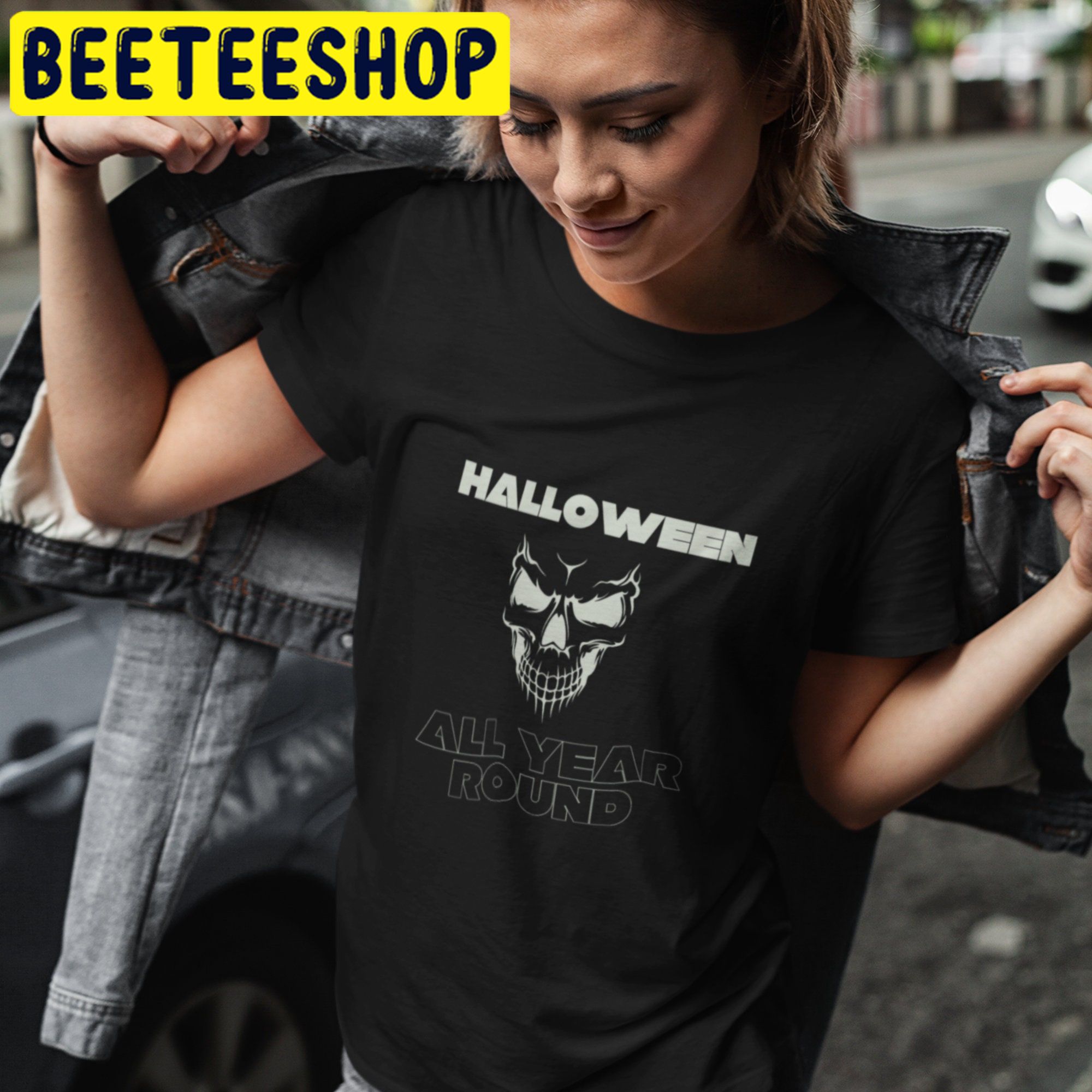 Halloween Skull HalloweenTrending Unisex Shirt