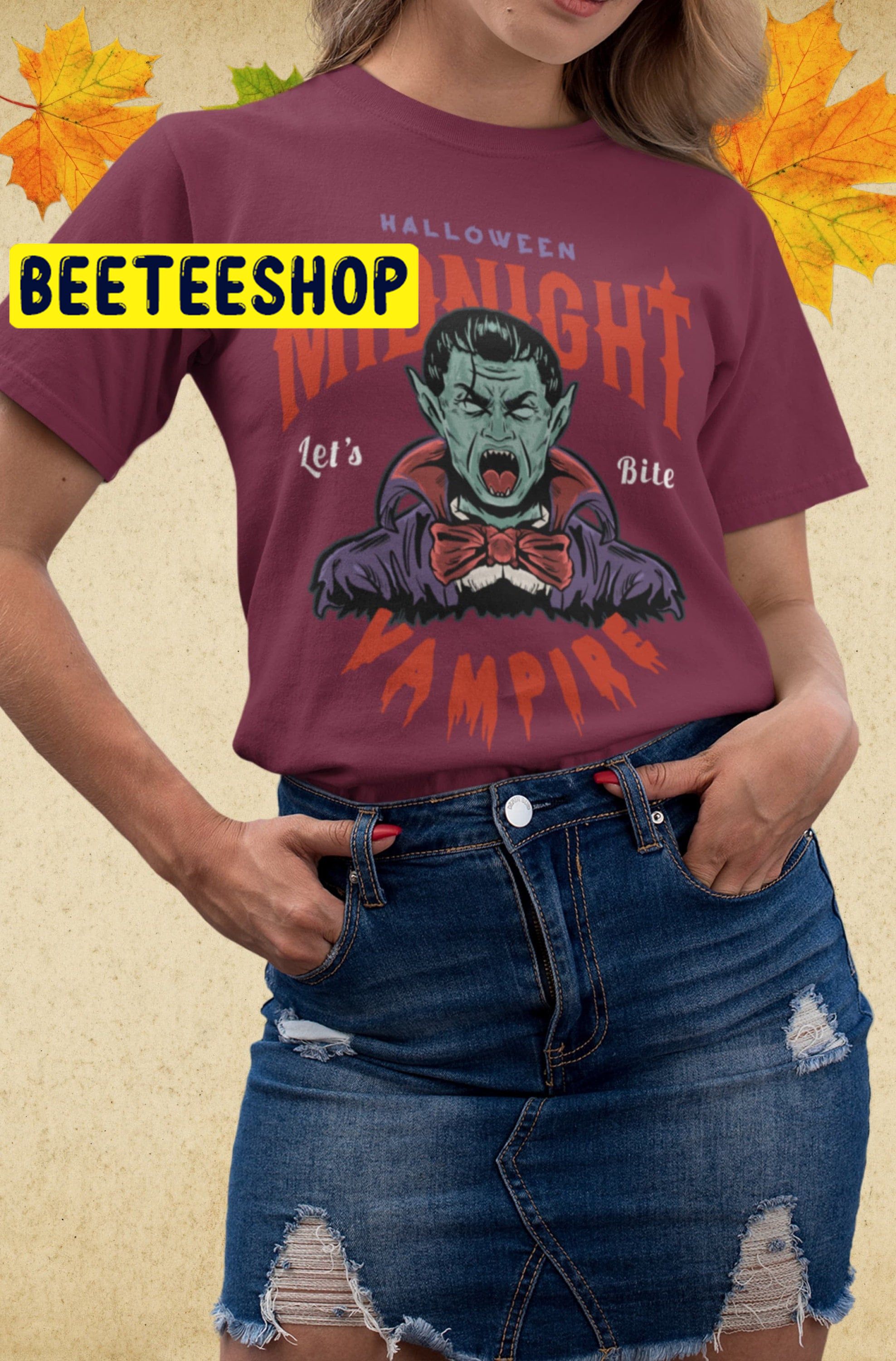 Halloween Vampire Bloody Trending Unisex Shirt