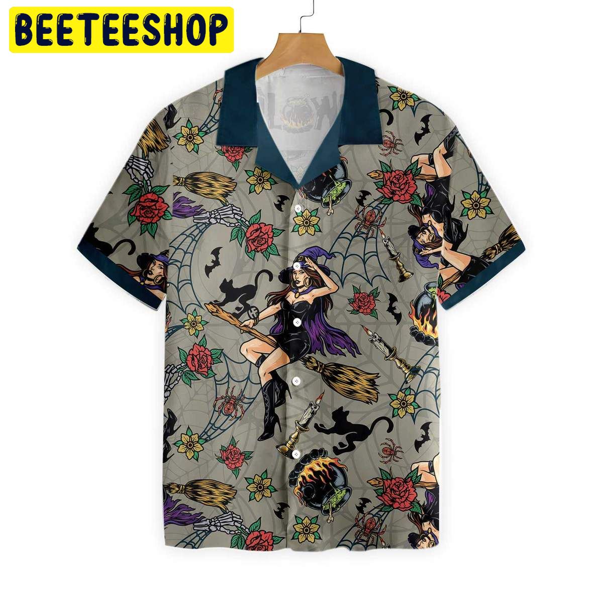 Halloween Witches Night Trending Hawaiian Shirt