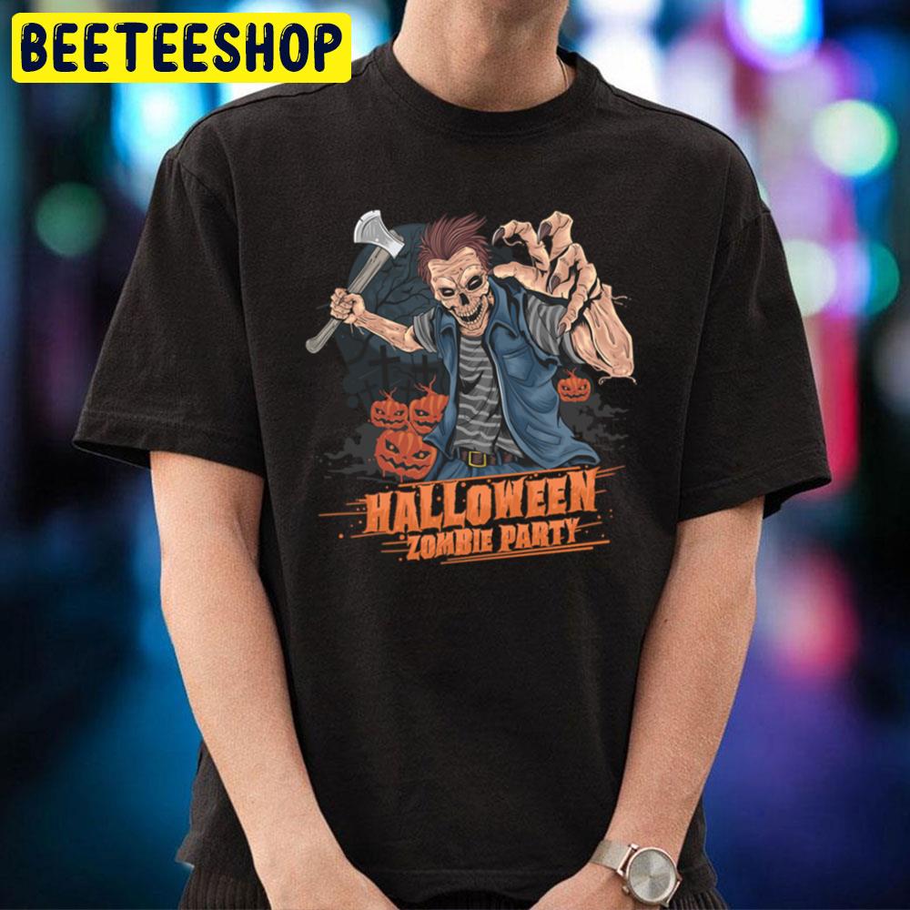 Halloween Zombie Pumpkin Party Ii Trending Unisex T-Shirt