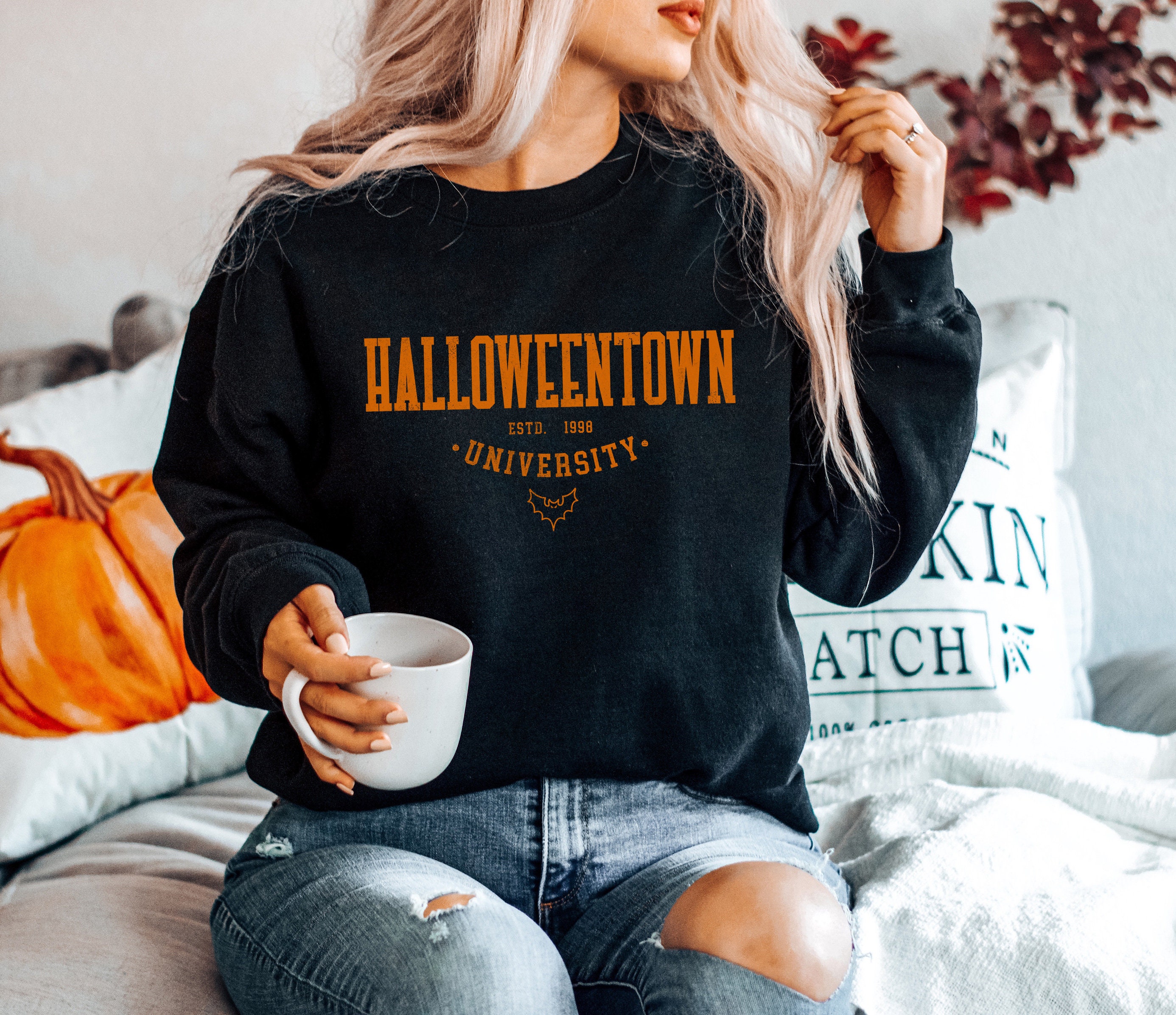 Halloweentown University SVG  Halloween Sweatshirt