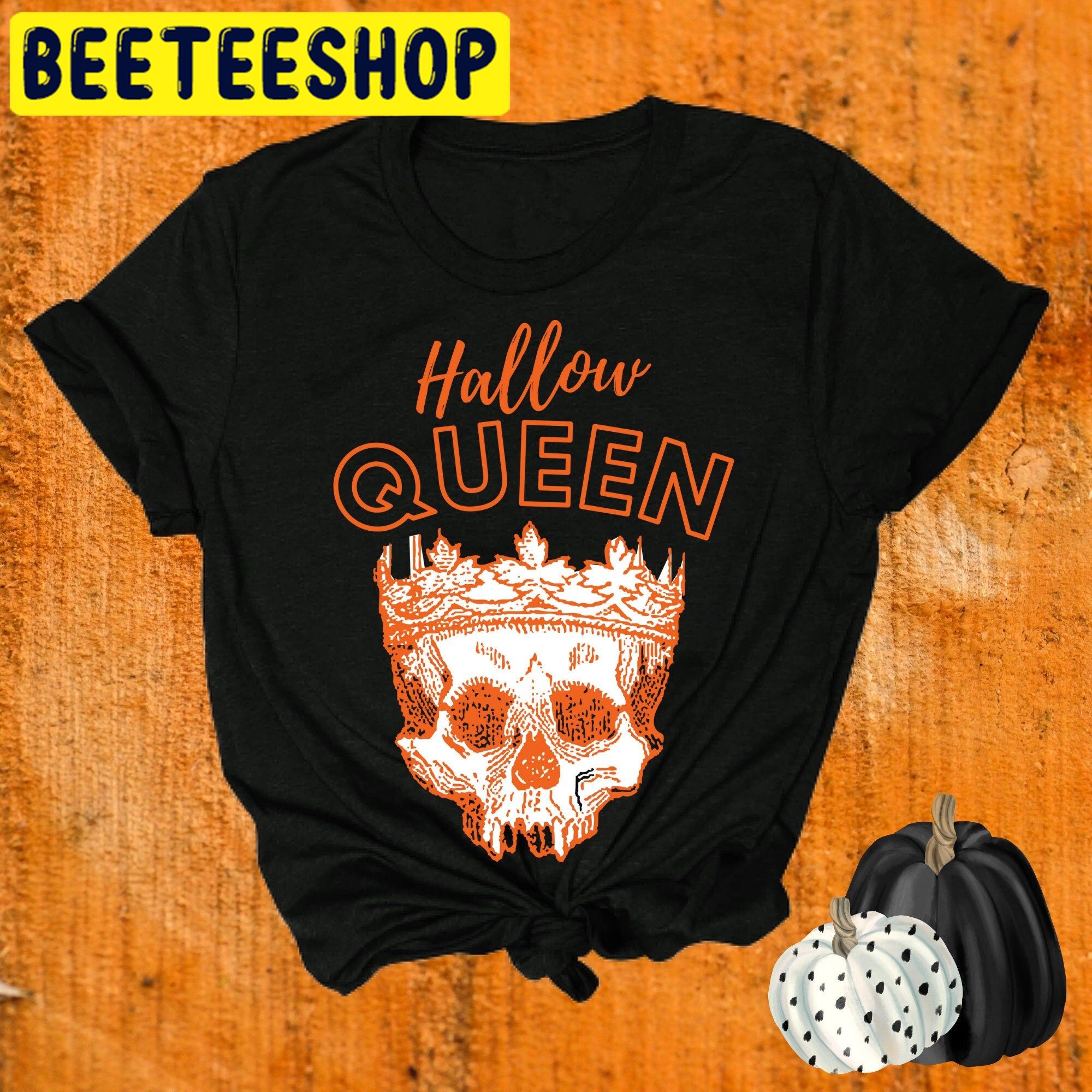 Hallowqueen Halloween Queen Trending Unisex Shirt