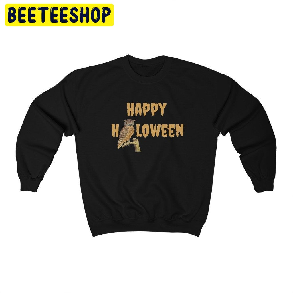 Happy Halloween Owl Lover Trending Unisex Shirt