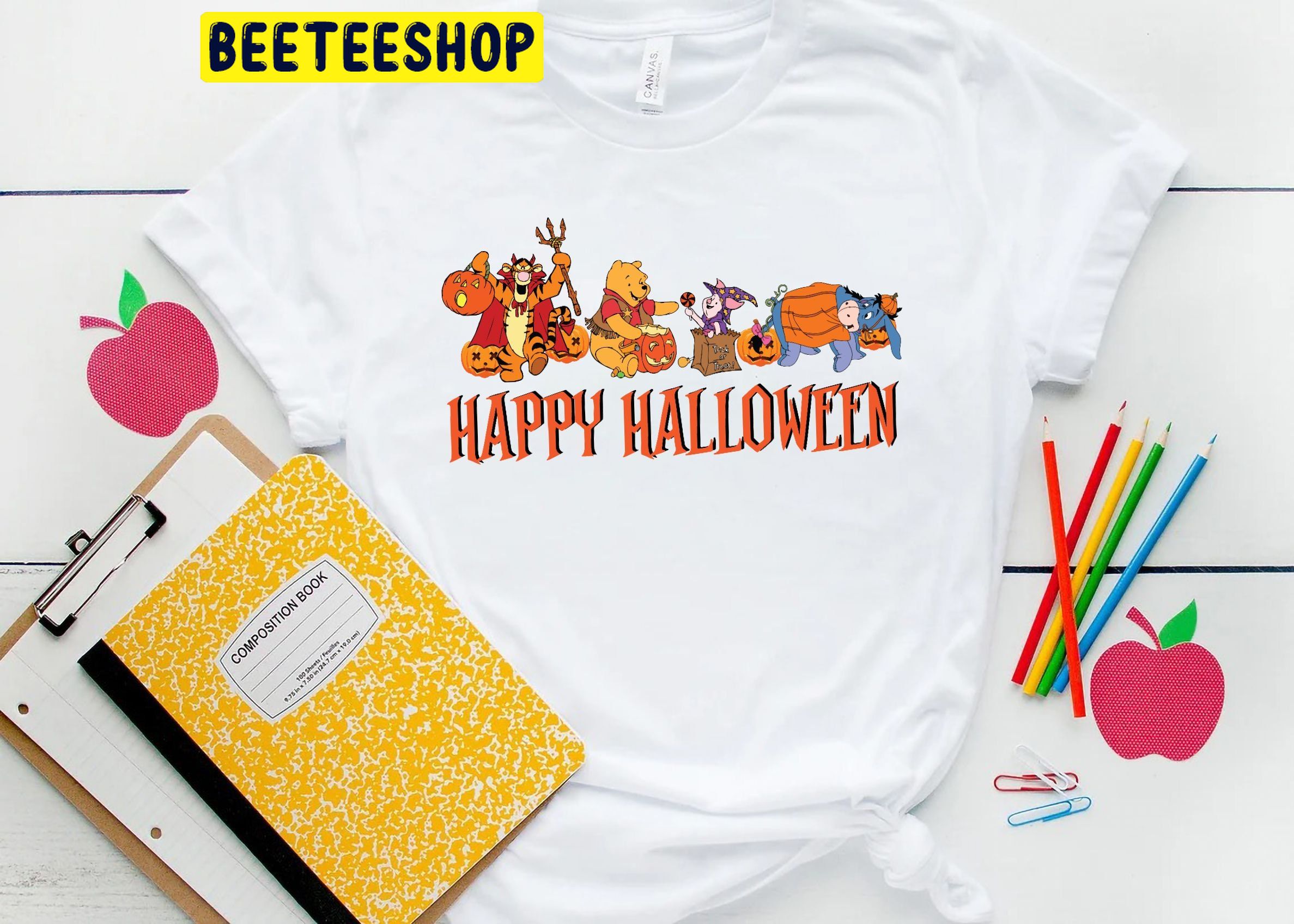 Happy Halloween Winnie The Pooh Trending Unisex Shirt