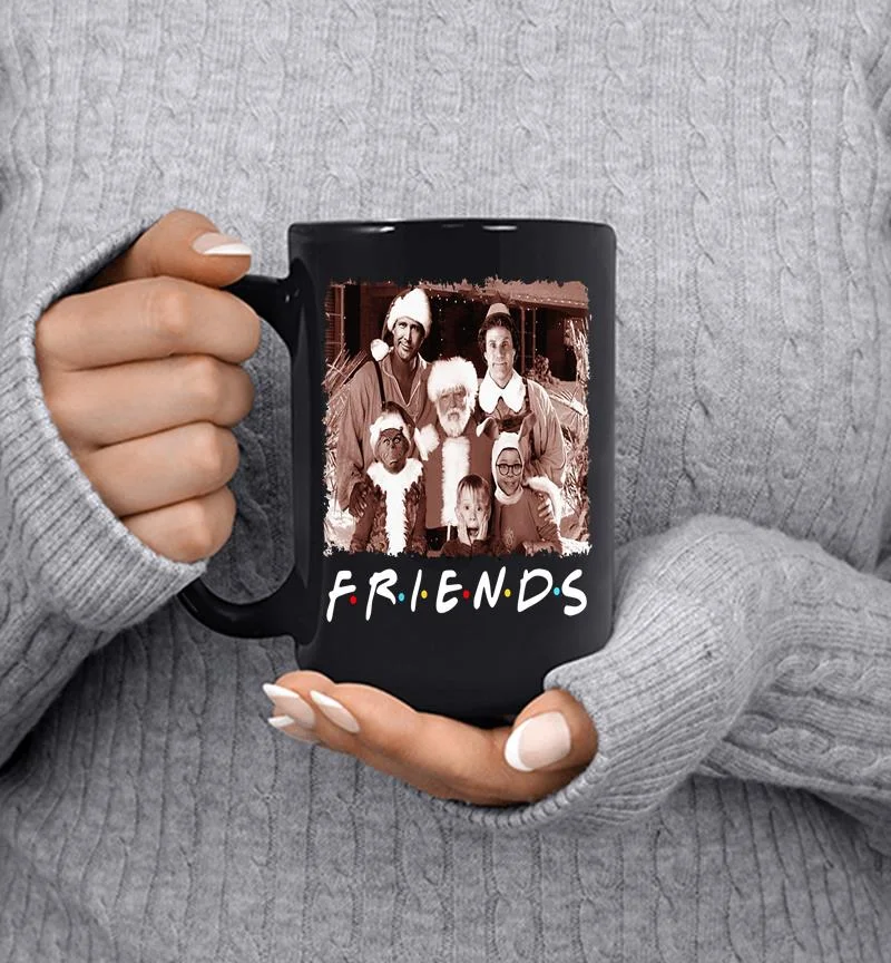 Happy Holiday Friends Tv Show Mug