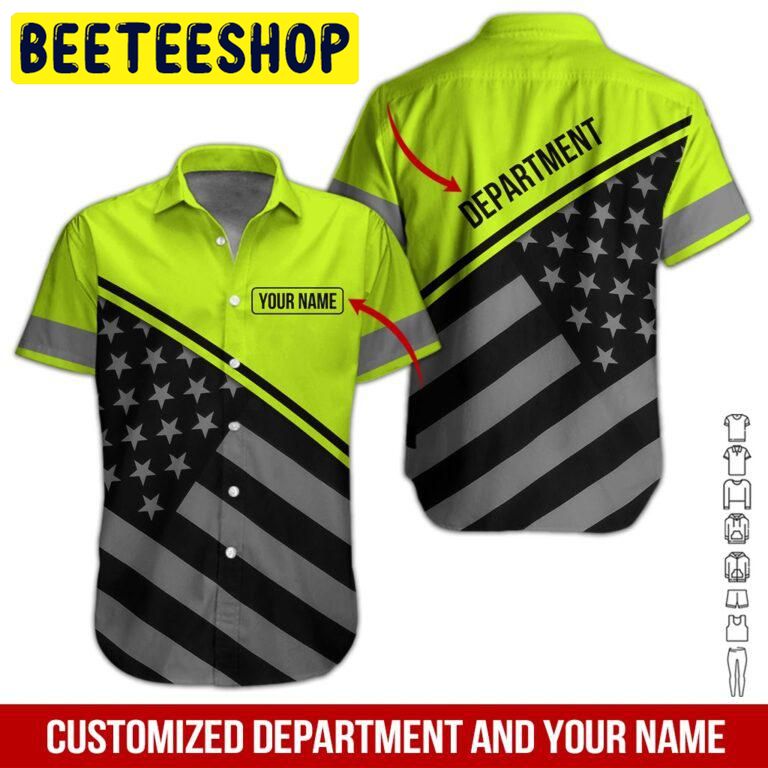 Heavy Equipment Custom Name Hawaiian Shirt 1159