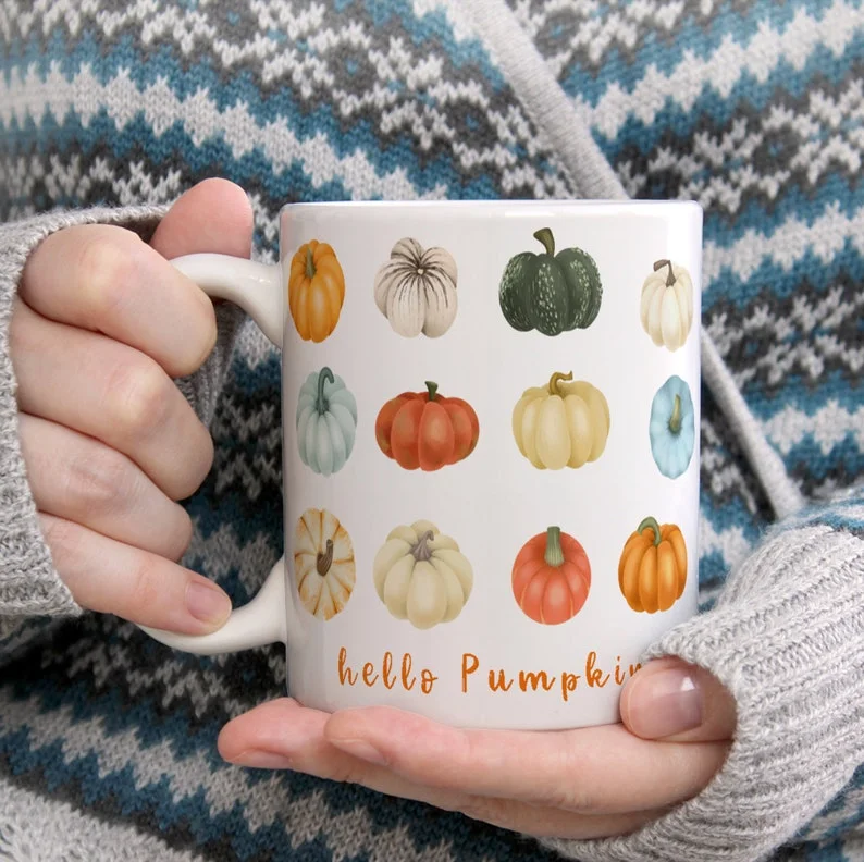 Hello Pumpkin Gift Idea Mug